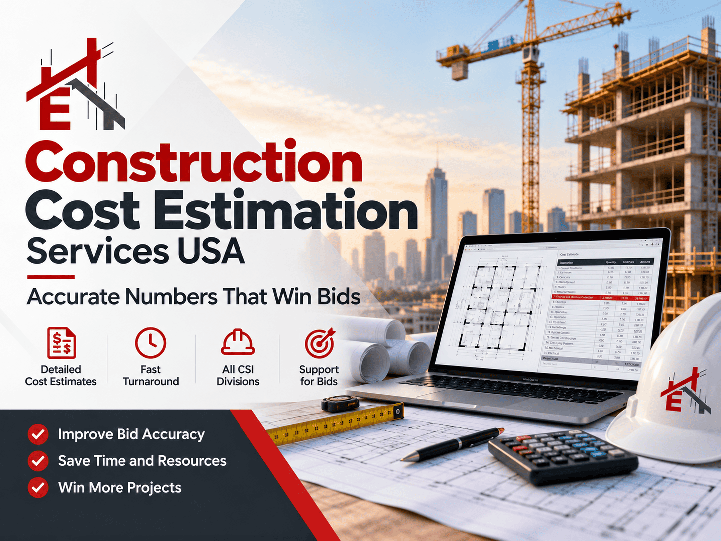 construction cost estimating company