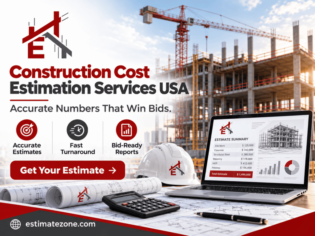 Construction Cost Estimation Services USA: Accurate Numbers That Win Bids