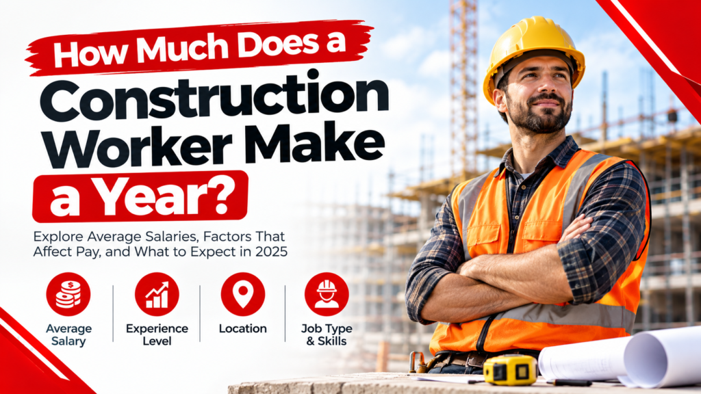 How Much Does a Construction Worker Make a Year?